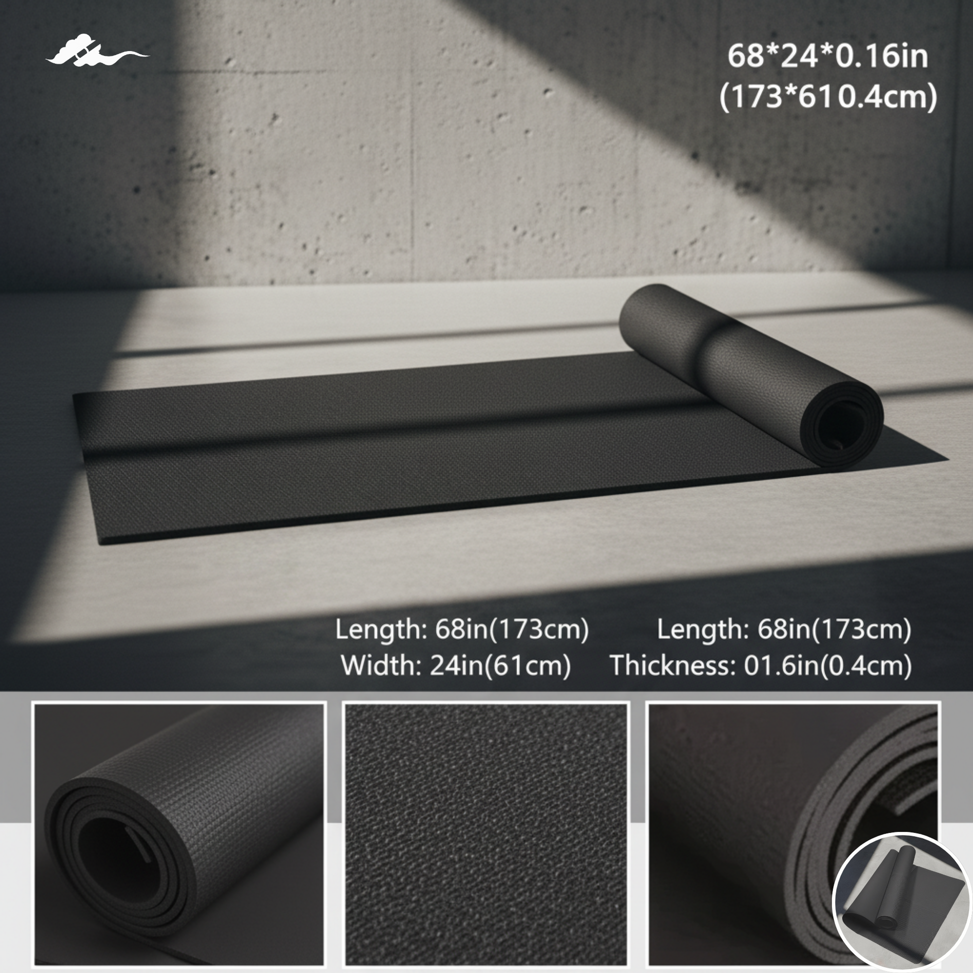 Tapete Fitness Plegable 4mm – Yoga, Pilates y Movimiento Funcional - Our Cloud Design